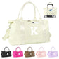 Initial Travel Duffel Bag Sports Gym Bag for Kids Teen Birthday Gifts