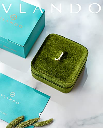 Plush Velvet Travel Jewelry Case