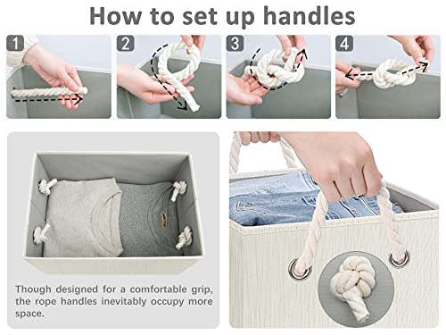 Storage Bins with Lids (3 Count)