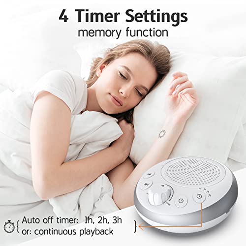 Loud Pink Noise Sound Machine Sleep Machine Nostop 30 Soothing Sounds for Baby Kids Adults Sleep Pinknoise Machine 36