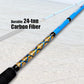 Surf 2-Piece/3-Piece/4-Piece Fishing Rod Spinning/Casting Carbon Fiber Travel Fishing Rod (9ft/10ft/12ft) (Spin - 3pc - 12ft)