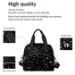 Star Black Fashion Insulated Lunch Bag with Shoulder Strap (color-177)
