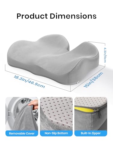 Seat Cushion Memory Foam Car Seat Pad