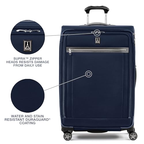 Platinum Elite Checked Luggage Spinner