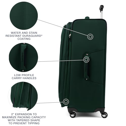 Maxlite 5 Softside Checked Luggage Spinner