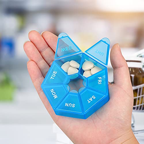 8pcs Pill Holder Box 7 (8 Count)