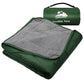 Large Waterproof Outdoor Blanket Thick Fleece 80" x 58"