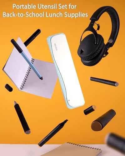 Travel Utensils with Case (4 Count)