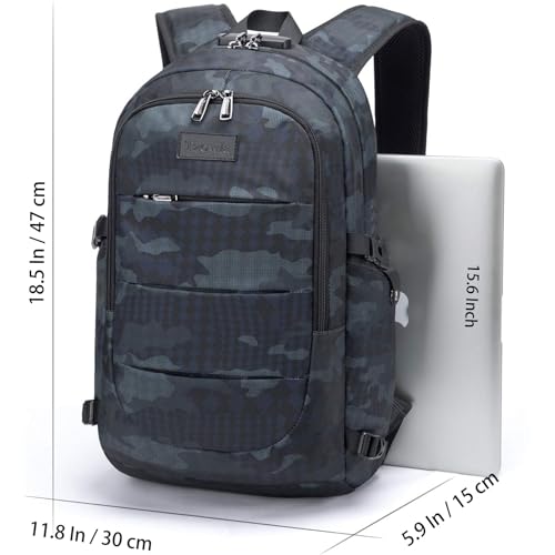 Travel Laptop Backpack Water Resistant Anti