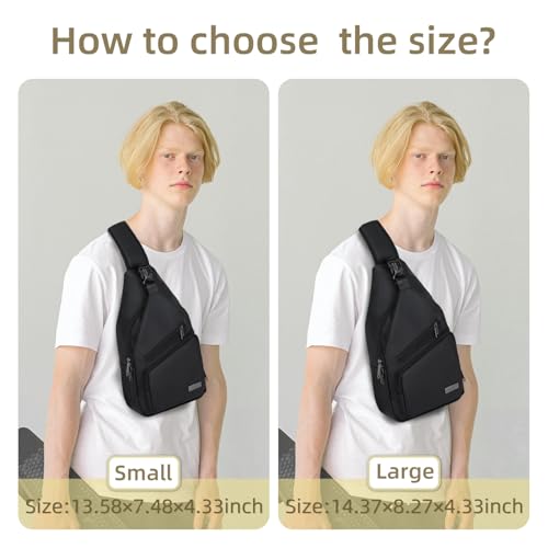 Crossbody Sling Bag Men Women