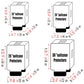 30 Inch Waterproof Clear Suitcase Cover