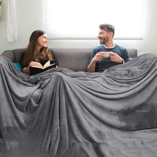 Fleece Blanket Oversized King 120"x120"