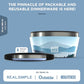 1 Quart Collapsible Insulated Bowl with Lid