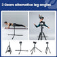 73" 185cm Carbon Fiber Travel Tripod for Camera