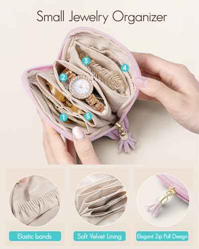 Mini Jewelry Travel Case