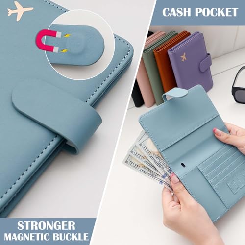 Premium Leather Passport Holder Covers Case