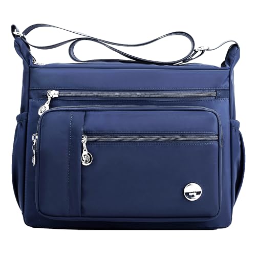 Women Shoulder Handbag Roomy Multiple Pockets Bag Ladies Crossbody Purse Fashion Tote Top Handle Satchel