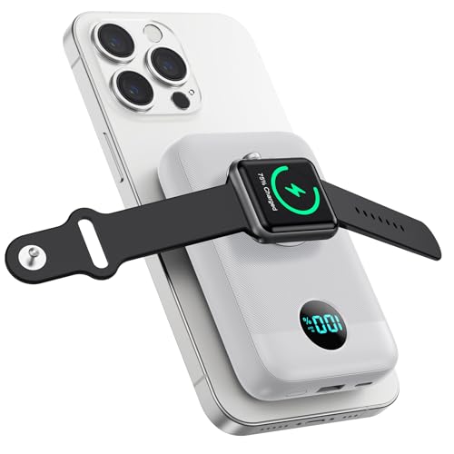 Magnetic Portable Charger with Apple