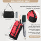 86L Collapsible Wheeled Duffle Bag Waterproof