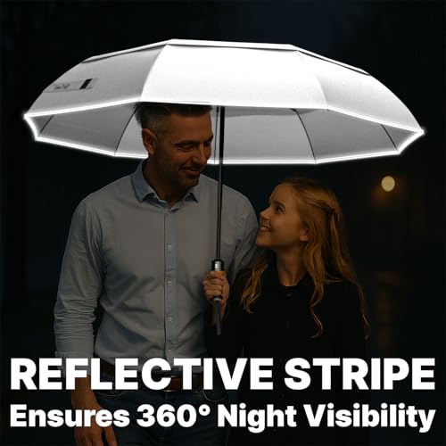 Compact Travel Umbrella for Rain