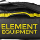 Trailhead Duffel Bag Shoulder Straps Waterproof Black