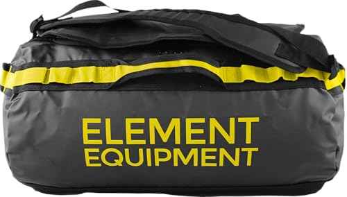 Trailhead Duffel Bag Shoulder Straps Waterproof Black