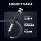 Portable Electronic Car Gun Safe for Handgun with Security Cable