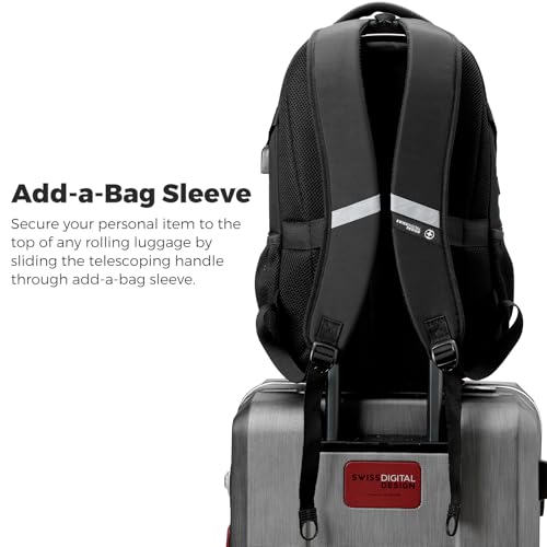 Laptop Backpack with USB Charging Port