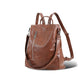 Small Women Backpack Purse PU Leather Anti