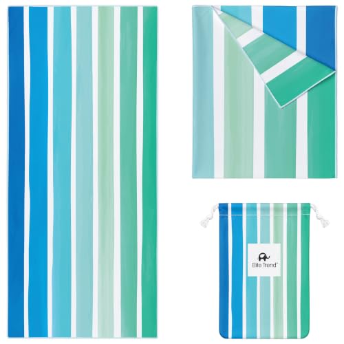 Microfiber Beach Towel for Adults with Bag