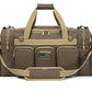 Tactical Range Duffel Heavy Duty Military Molle Gear Travel Sports Gym Bag Lockable Zippers with US Flag Patch