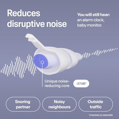 SleepDeep Reusable Earplugs for Sleeping