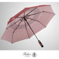 Folding Umbrella Real Wood Handle Pimlico Burgundy