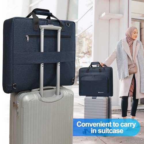 Carry On Garment Bag for Hanging Suits with Shoulder Strap
