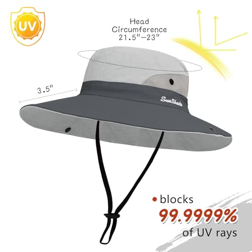 Women's Ponytail Safari Sun Hat