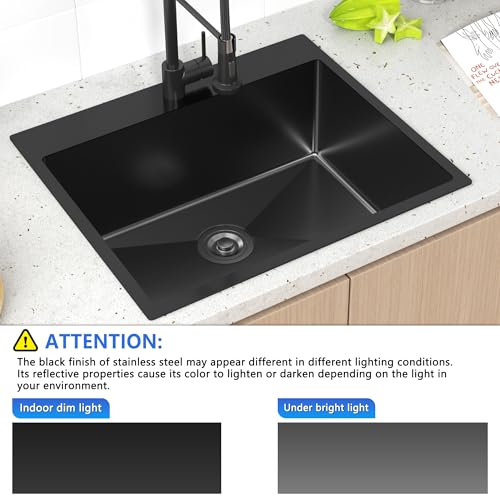 25x22x9 Inch Drop in Kitchen Sink