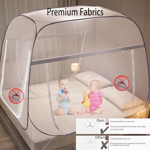 Mosquito Net for Bed 3 Door