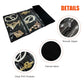Travel Jewelry Roll Bag Portable Organizer Pouch With Grids&PVC Cover Storage Bags for Necklace