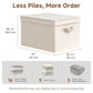 Fabric Storage Bins with Lids (3 Count)