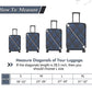 Travel Luggage Cover Suitcase Protector Fits 18