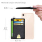 Slim Minimalist Wallet RFID Credit Card Holder for Men