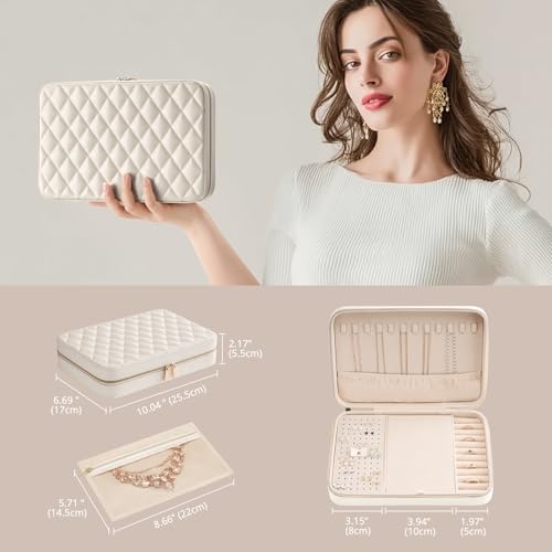 Travel Jewelry Case for Women Girls