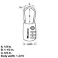 TSA Approved Combination Luggage Lock