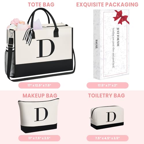 Initial Tote Bag