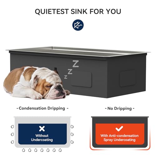30 Double Bowl Kitchen Sink 30x19 Inch Undermount Sink Low Divide Workstation Double Bowl 50