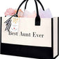 Initial Tote Bag