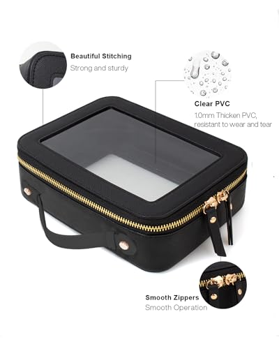 Clear Toiletry Bag Set for Women