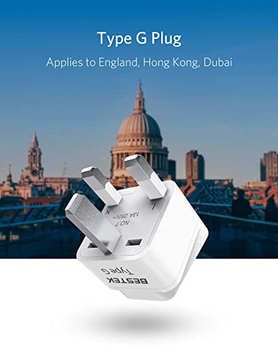 UK Travel Plug Adapter Set (3 Count)