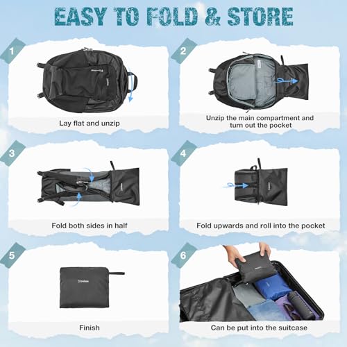 18L Lightweight Packable Hiking Backpack for Men Women