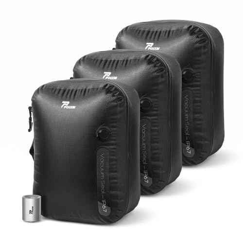 Travel Vacuum Bags with Pump (4 Count)